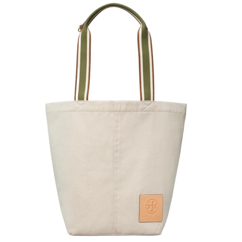 Tory Burch Gracie Canvas Tote - Picture 1 of 7